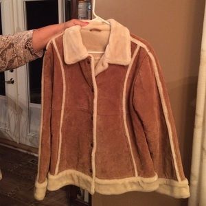 Wilsons Leather Tan Women's Jacket - XL