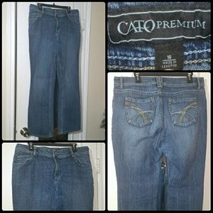 Women's blue jeans