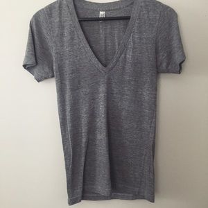 American Apparel V-Neck Tee