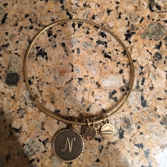 Alex and Ani "N" bracelet