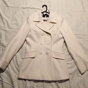 Cream Peacoat