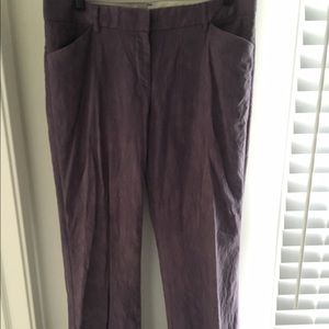 Express Editor Plum Damask Trouser