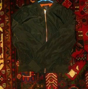 Black Bomber Jacket