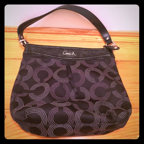 ▪️Black Coach Purse▪️ - Picture 1 of 3