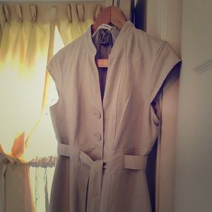 NWT❣Professional Calvin Klein Khaki Dress