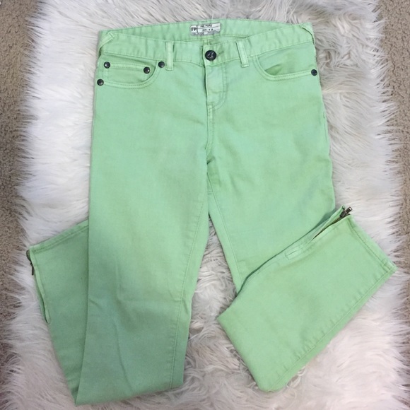Free People Skinny Ankle Jean: Sz 28 (fits sz 27)