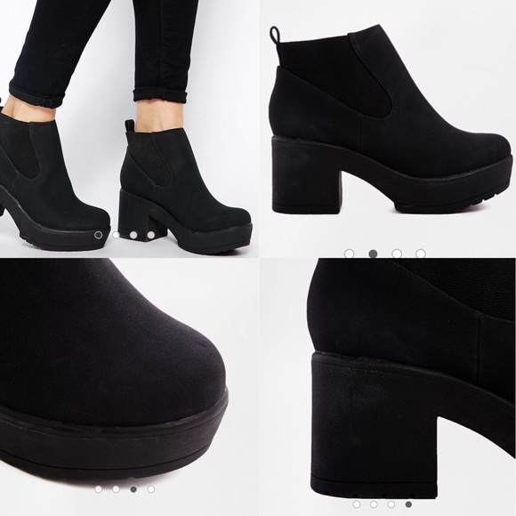 🚫SOLD🚫Asos Platform Chelsea Boots