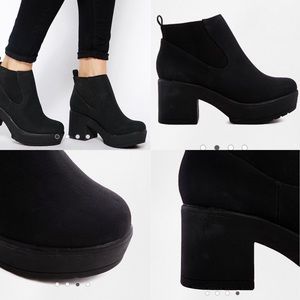 🚫SOLD🚫Asos Platform Chelsea Boots