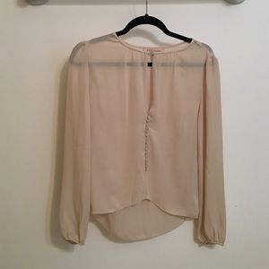 Cream blouse