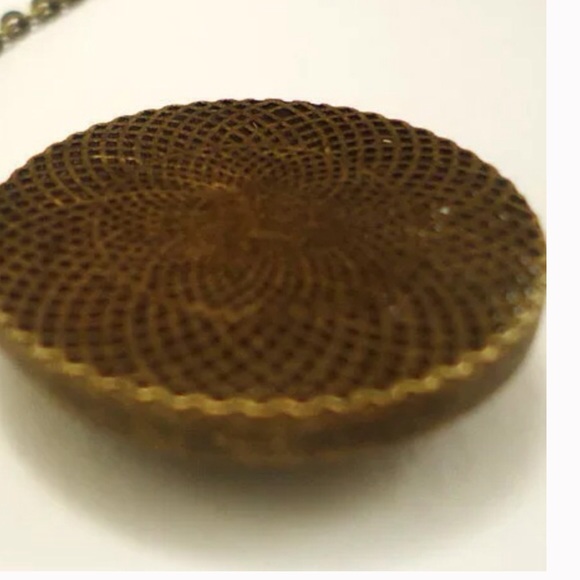 Cat with goggles Cabochon Bronze New 18" - Picture 2 of 2