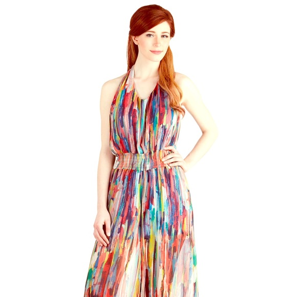 Jack by BB Dakota Pants - BB Dakota halter sheer Jumpsuit Sz XS