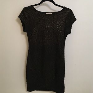 Black and gold dress. Worn for New Years 🎉