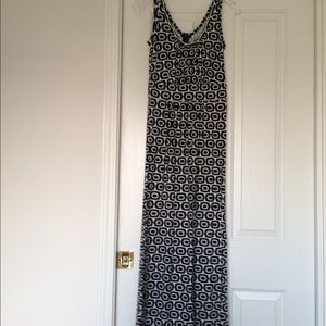 Maxi print dress