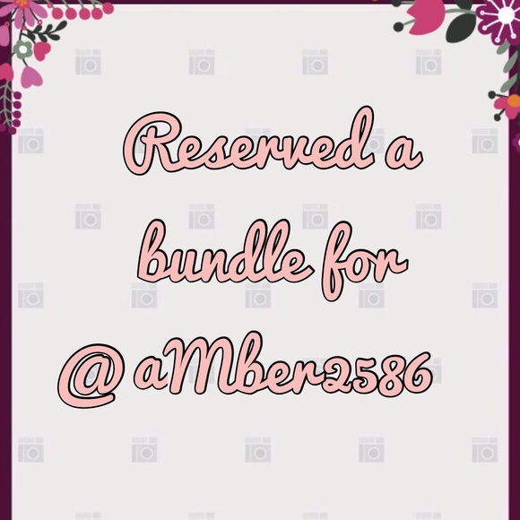 Reserved for @amber2586