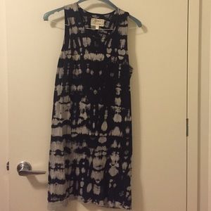 Current/Elliott Lourlla tie dye tank dress