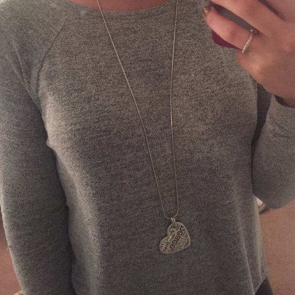 Long Silver Necklace - Picture 2 of 2