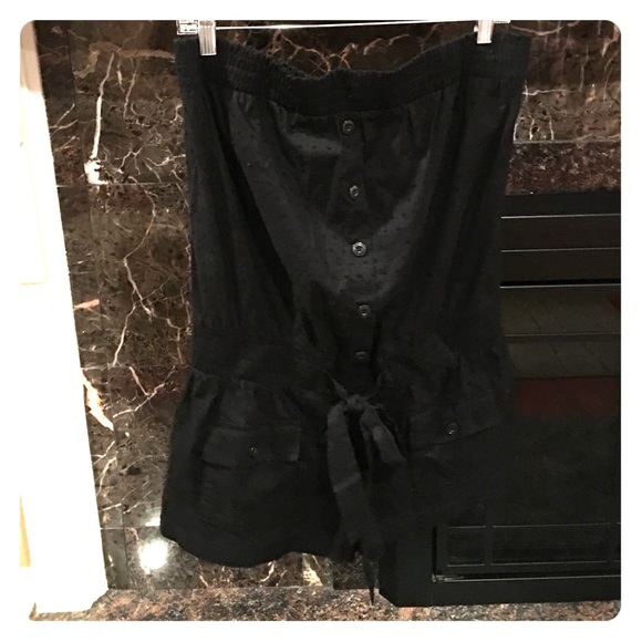 Black sleeveless romper