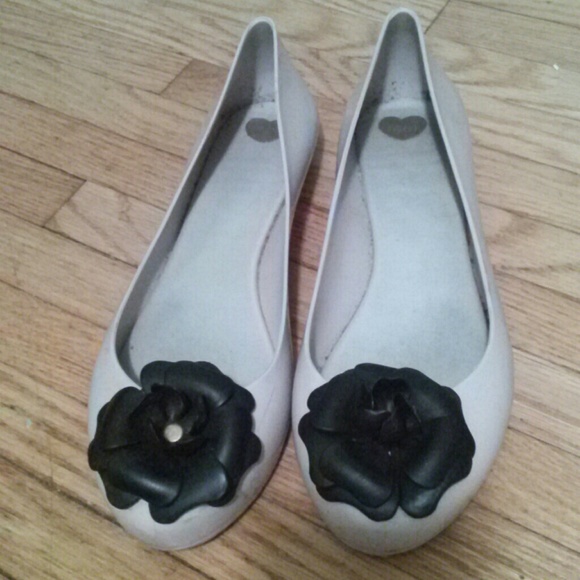 Melissa jelly ballet flats, size 9