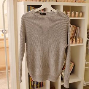 AA Metallic Fisherman's Pullover