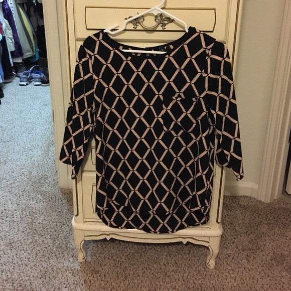 3/4 sleeve blouse
