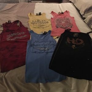 Harley Davidson  tank tops