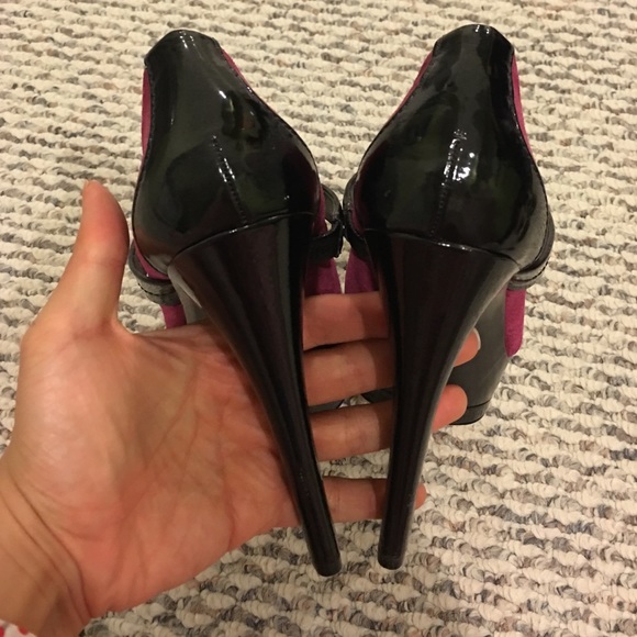 Sexy Jessica Simpson violet Maryjane 4 inches - Picture 2 of 2