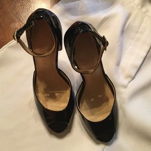 Ivanka trump patient leather skinny heels