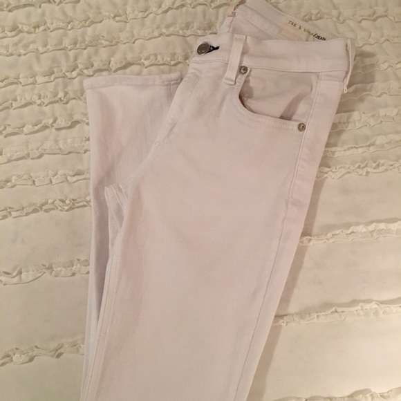 White Jeggings.