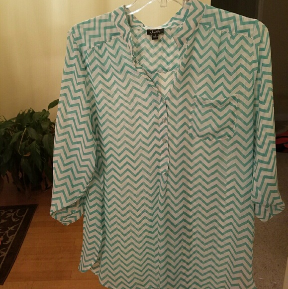 Chevron tunic