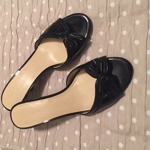 Nine West Black Kitten Heels