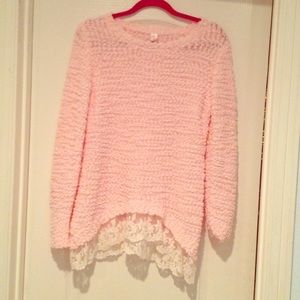 Pink Sweater