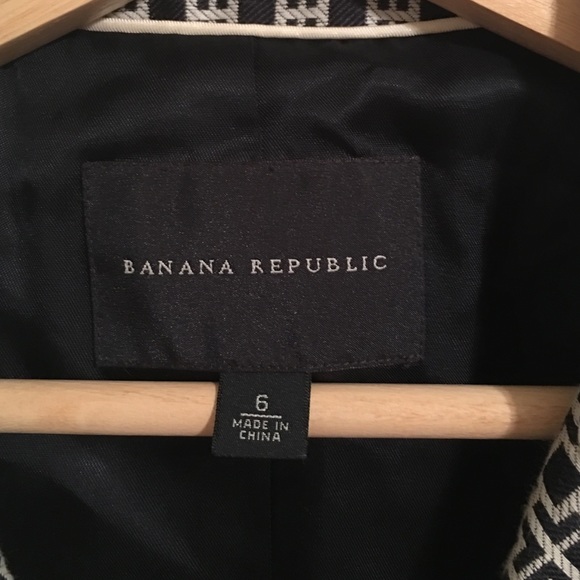 Banana Republic Square Patterned Blazer - Picture 3 of 3