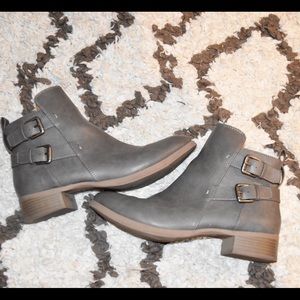 Old Navy Gray Booties