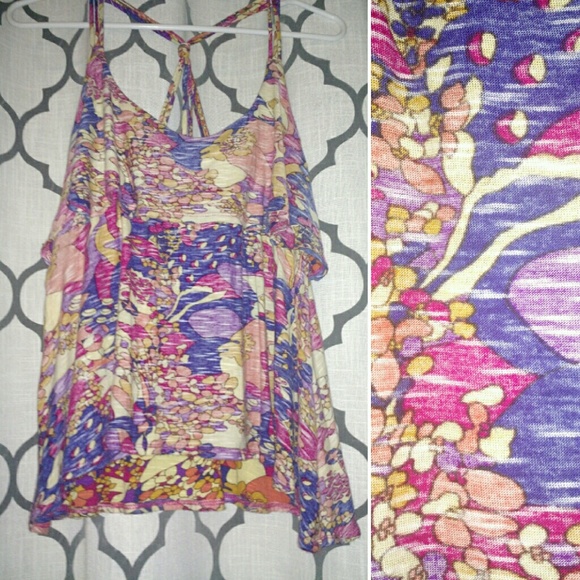 Strappy tiered top - on hold for @pamcalz