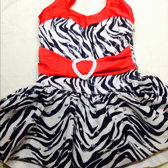 Little girls dance costume