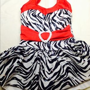 Little girls dance costume