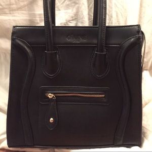 Black hand bag