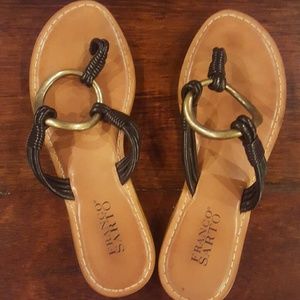 Brown sandals