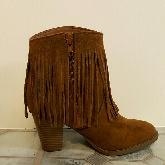 NEW! Mossimo Fringe Booties