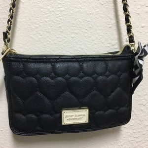 Black Betsy Johnson purse