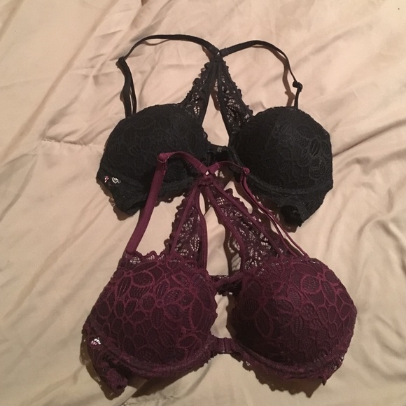 Brand new PINK racer back bras!