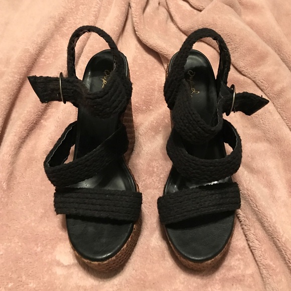 Black wedges - Picture 2 of 2