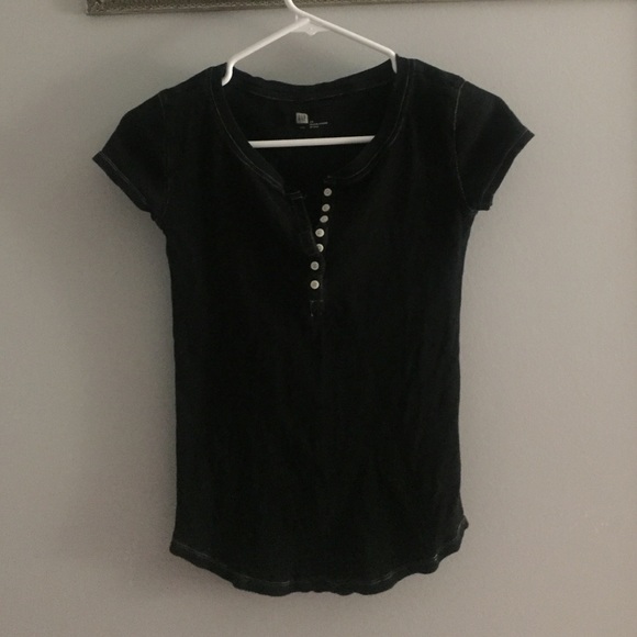 Black Button Up Shirt 👚✨