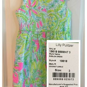 Lilly Pulitzer girls fit and flare dress!