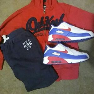 Osh Kosh Boys Heritage Logo Sweat Outfit