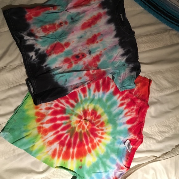 handmade tie dye tees