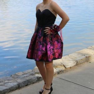 Floral Homecoming Dress