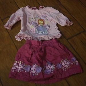 sophia the 1st dress set