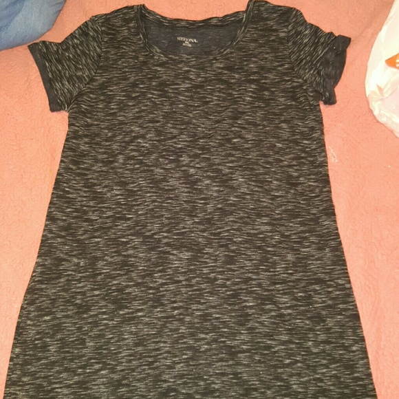 Knee length tee shirt dress