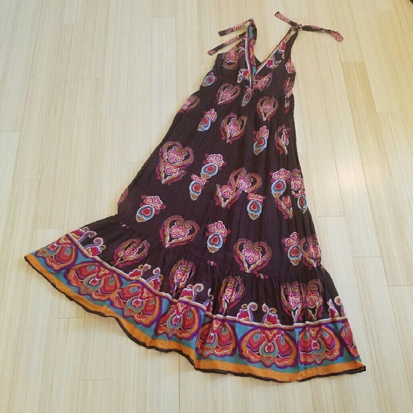 Boho Maxi Dress Size Medium